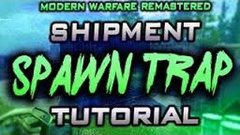 spawn trap MWR - shipment (how to win any 1v1)