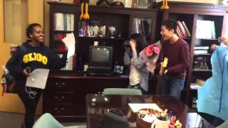 Albert Einstein High School Hana & Christian Promposal