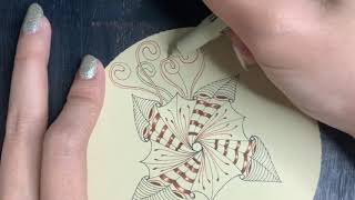 Zentangle Tangle Lesson #017