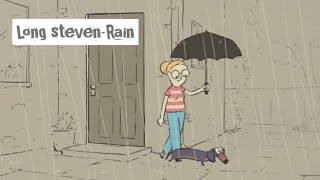 Long Steven Rain | bird box #animation #cartoon