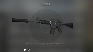 How to equip the M4A1-S in csgo
