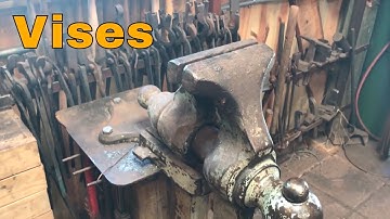 Vises for the blacksmith shop - tool of the day