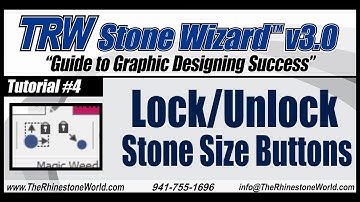 TRW Stone Wizard 3.0 Tutorial 4: Lock Unlock Stone Size Buttons