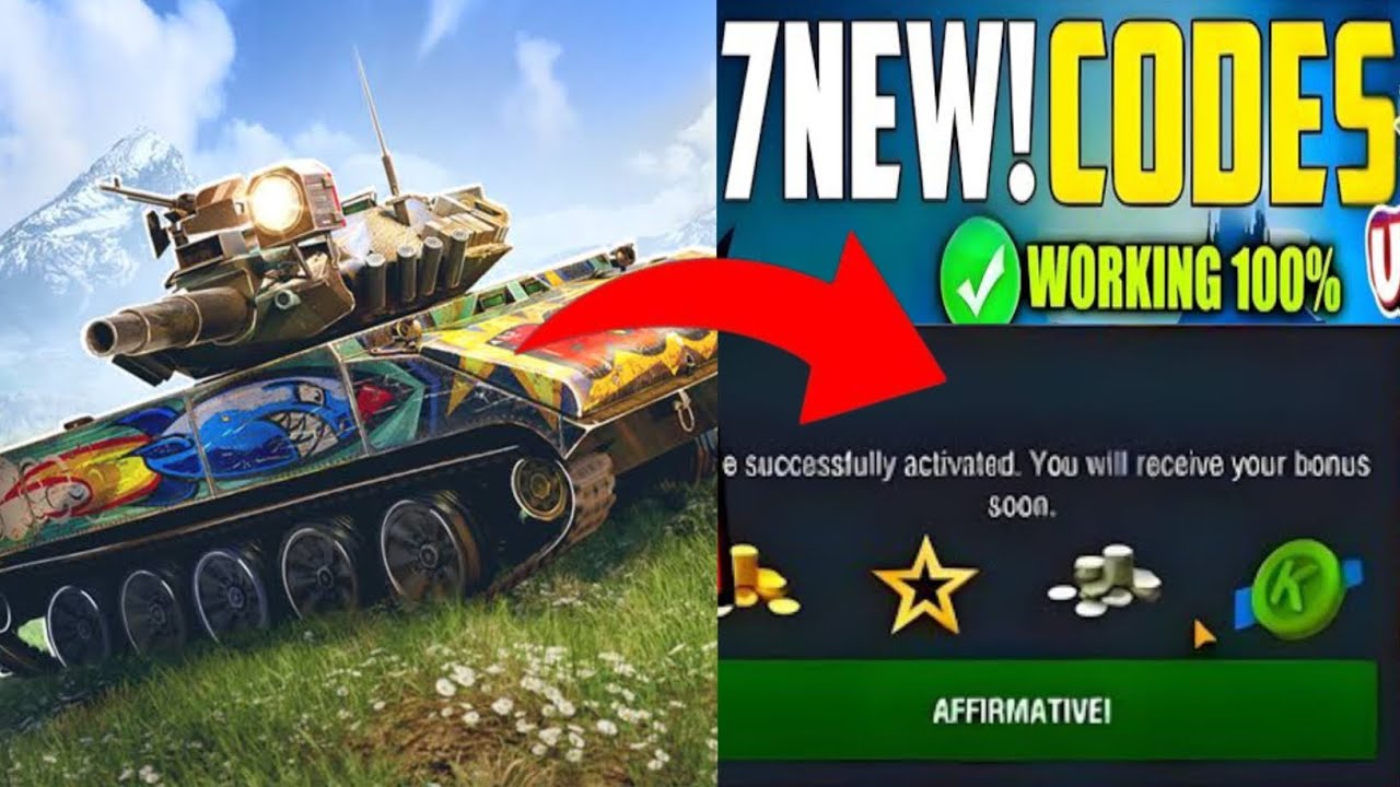 🎯 All Working World of Tanks Blitz Codes (July 2025) | Redeem Free Gold ...