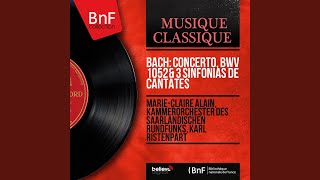 Harpsichord Concerto No. 1 in D Minor, BWV 1052: II. Adagio (Version for Organ and Orchestra)