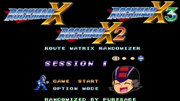 The ENTIRE Mega Man X SNES Trilogy in ONE Crossover Randomizer! (X 1 - 3 Rando) - Session 1 w/ SR