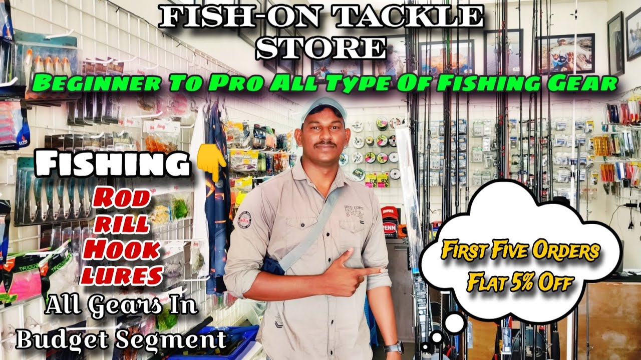 आपल्या अलिबाग मध्ये सगळ्या प्रकारचे Fishing Setup एकाच ठिकाणी उपलब्ध | रॉड,लुर,हूक,रील | #angler