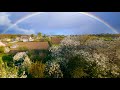 Ukrainian village from a drone / &quot;Садок вишневий коло хати&quot;