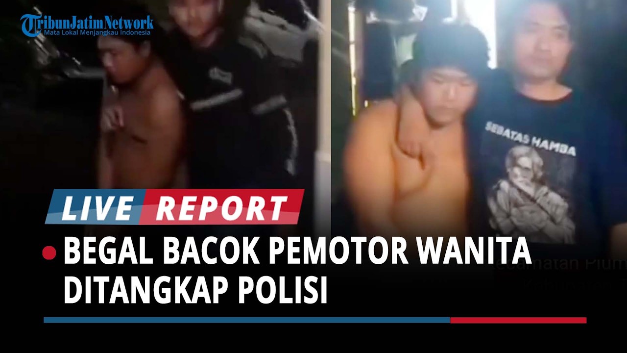 Buron Hampir Sebulan, Begal yang Bacok Pemotor Wanita di Jalan Arjuno Ditangkap Polsek Sawahan