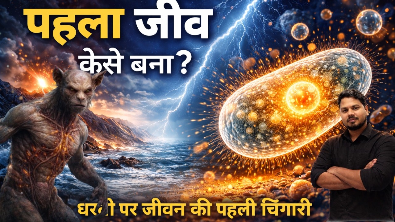 पहला जीव कैसे बना? How did the first life form originate?