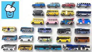 Tomica bus collection single decker bus doraemon bus school bus articulated bus tour bus