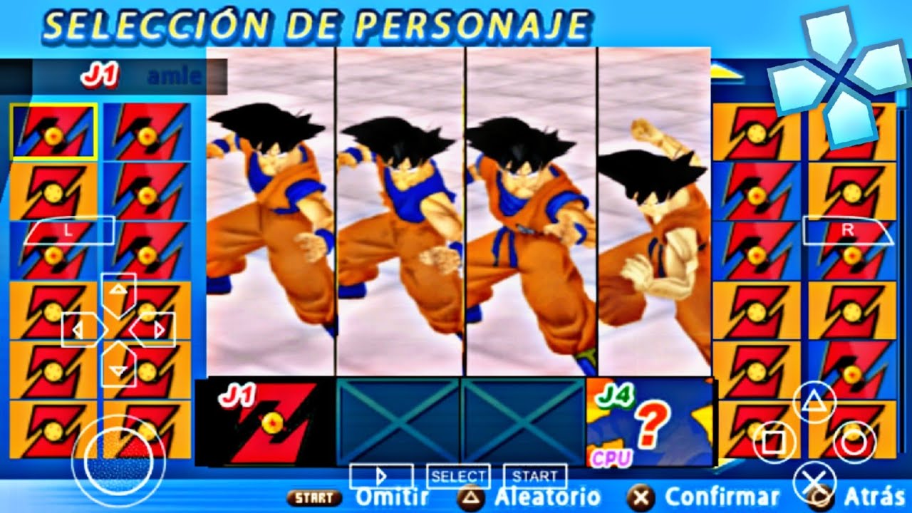 DBZ TTT MOD DRAGON BALL Z REMASTERIZADO (PSP) 2025
