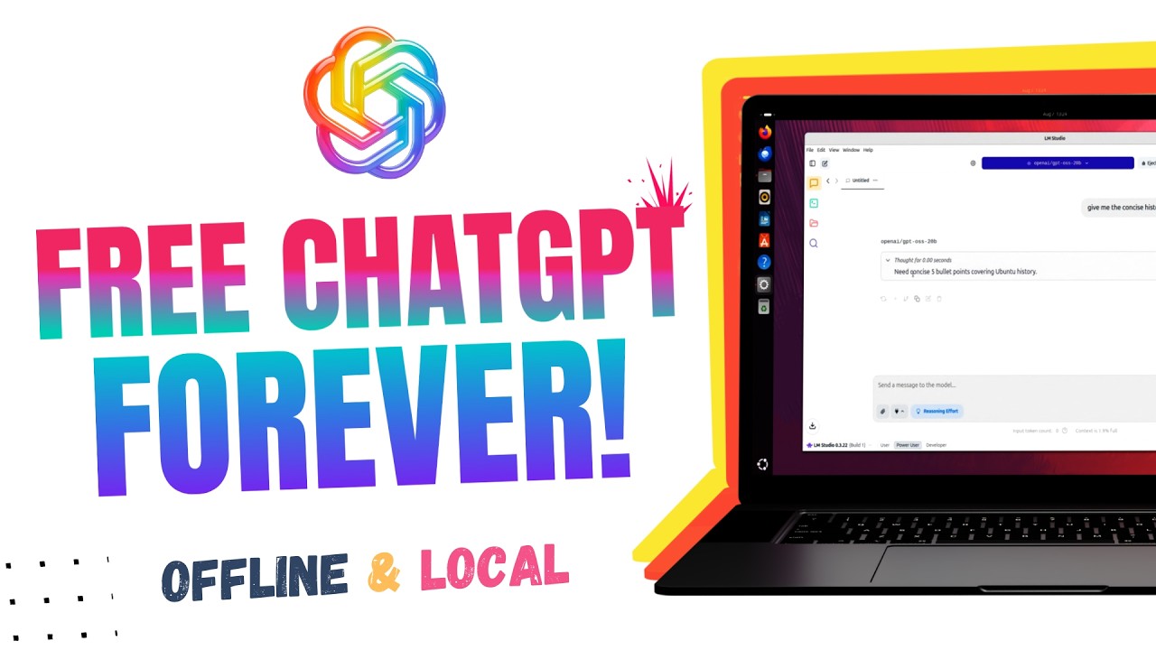 GPT OSS: OpenAI Just Released FREE & OPEN-SOURCE ChatGPT (Run LOCALLY)