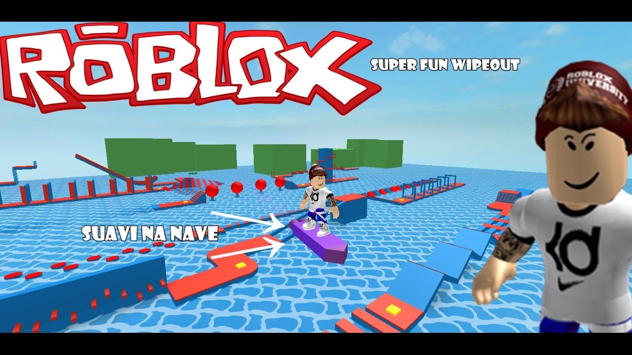 Roblox Super Fun Wipeout O Parkour Mais Dificil Do Roblox - roblox viramos o bob esponja spongebob movie adventure youtube