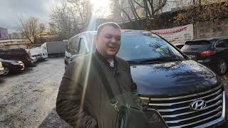 отгрузка автомобиля Hyundai Гранд старекс Урбан Эксклюзив в Москве покупателю реальный отзыв