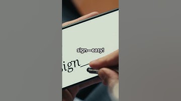 No Printer? No Problem – Sign PDFs Right on Your Phone! #pdfdesign #techtips #tech