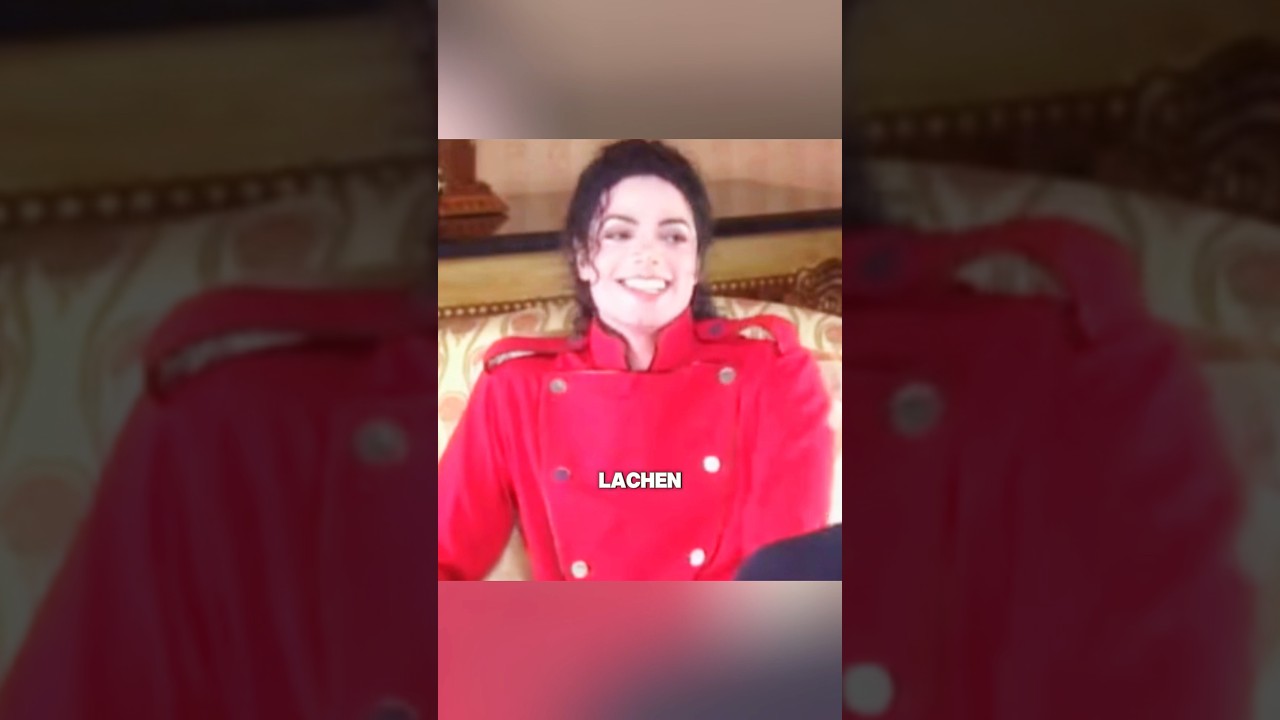 Als Michael Jackson nicht aufhören konnte zu lachen 😂 #shorts
