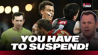 Kingy rages over umpire contact decision 🤬 + the Demons' masterclass reviewed 🤩 | First Crack Review