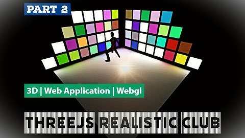 ThreeJs Disc Club | Part 2 | Tutorial | Create Scene | Box Geometry | Spot Light | Orbit Control
