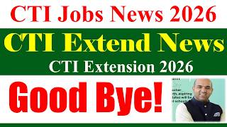 CTI Extension Update Today 2026 | College Teaching Jobs 2026 | CTI Jobs 2025 Extend