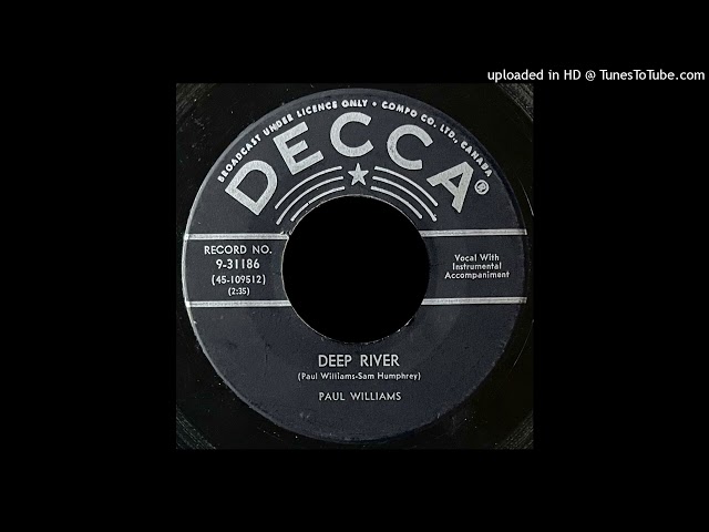 Paul Williams - Deep River - Decca Records class=