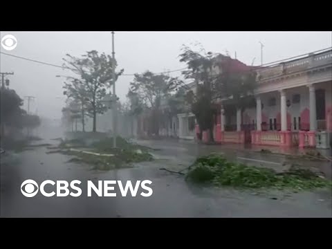 Hurricane Ian makes landfall in Cuba