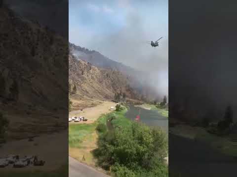 Crash of Chinook helicopter into the Salmon River. #chinook