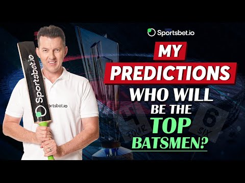 MY PREDICTIONS I TOP 5 BATSMEN I T20 WORLD CUP I SPORTSBET