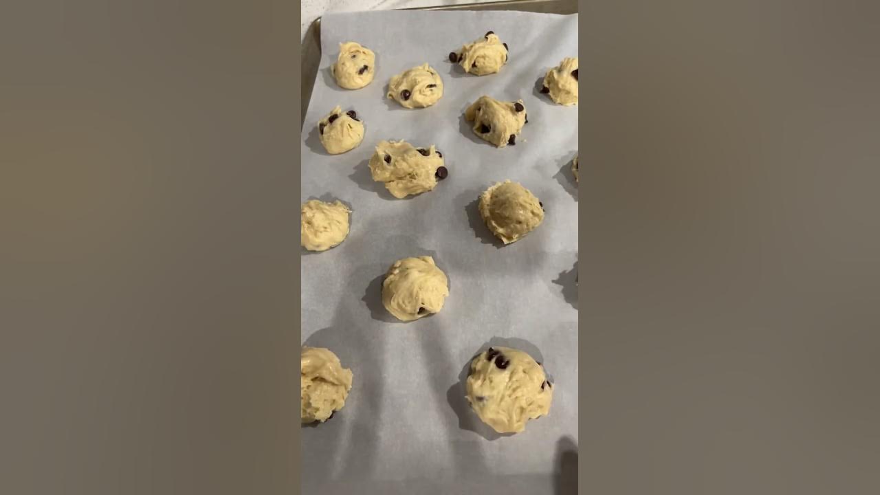 Soft and chewy banana chocolate chip cookies from a cake mix its finger