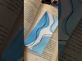 💙 Quick &amp; Cute Blue Pastel Bookmark 🔖diy bookmark #trending #art #diy #viral