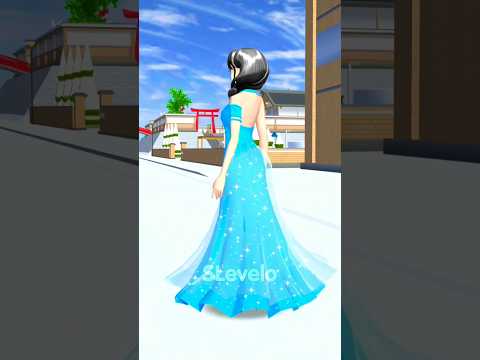 Princess Shimmer Dress Sakura School Simulator Shorts Viral Sakura 