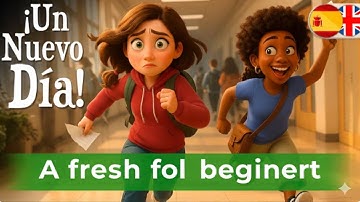 LEARN SPANISH with Simple Story (A1–A2) – My first day at University #spanishlistening