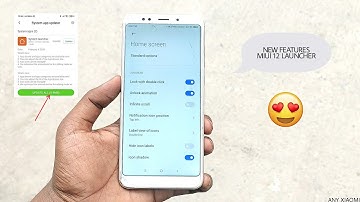 MIUI 12 New System Launcher Update For Xiaomi Phones | Some Advance Feature Unlocked