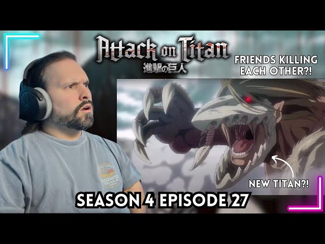 New Anime Fan Reacts To Attack on Titan Season 4 Episode 27 | Retrospective class=