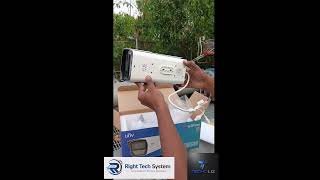 🔥 Uniview IPC245LP-ADF40KC-WP Unboxing 📦🎥5MP crystal clear video quality 😍 #Uniview #CCTV #Unboxing