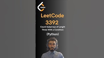 LeetCode#3392 Count Subarrays of Length Three With a Condition - Python