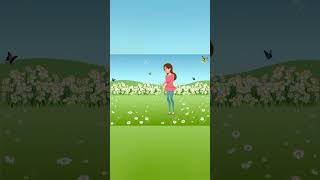 Cute Girl Green Screen Dance Video Hot Cute Girl Green Screen Cartoon Animation Dance Video