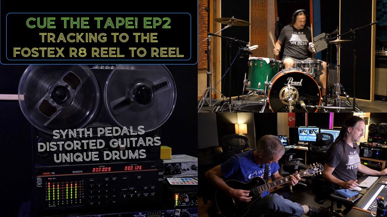 Synth Pedals Distorted Guitars Unique Drums! Cue The Tape EP2