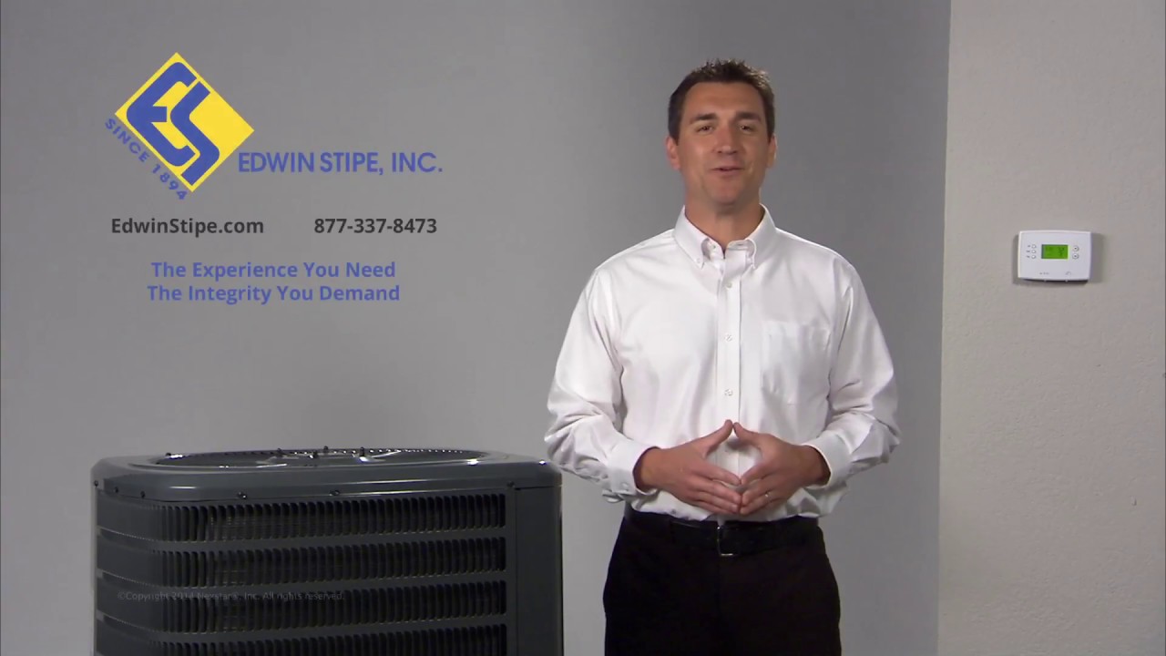 Heating, Cooling, and Plumbing | Videos | Edwin Stipe, Inc.