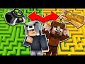 OMNİTRİX LABİRENTİ VS SONSUZLUK ELDİVENİ LABİRENTİ! 😱 - Minecraft