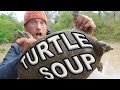 Catch And Cook Giant Soft Shell Turtle Day 11 Of 30 Day Survival Challenge  Texas