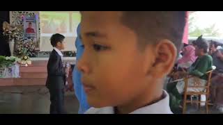 PERSEMBAHAN NYANYIAN LAGU PELANGI PETANG SEMPENA MAJLIS PERSARAAN CIKGU AZMI