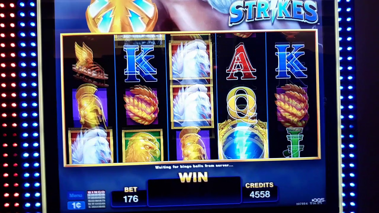 Olympus strikes slots 352 bets part 1 - YouTube