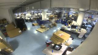 Time-lapse of some shipping at Adafruit