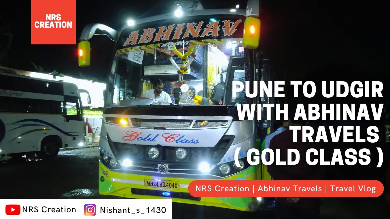 Pune to Udgir with Abhinav Travels (Sleeper Coach) | Travel Vlog 2 | #vip_latur #nrscreation #vlog