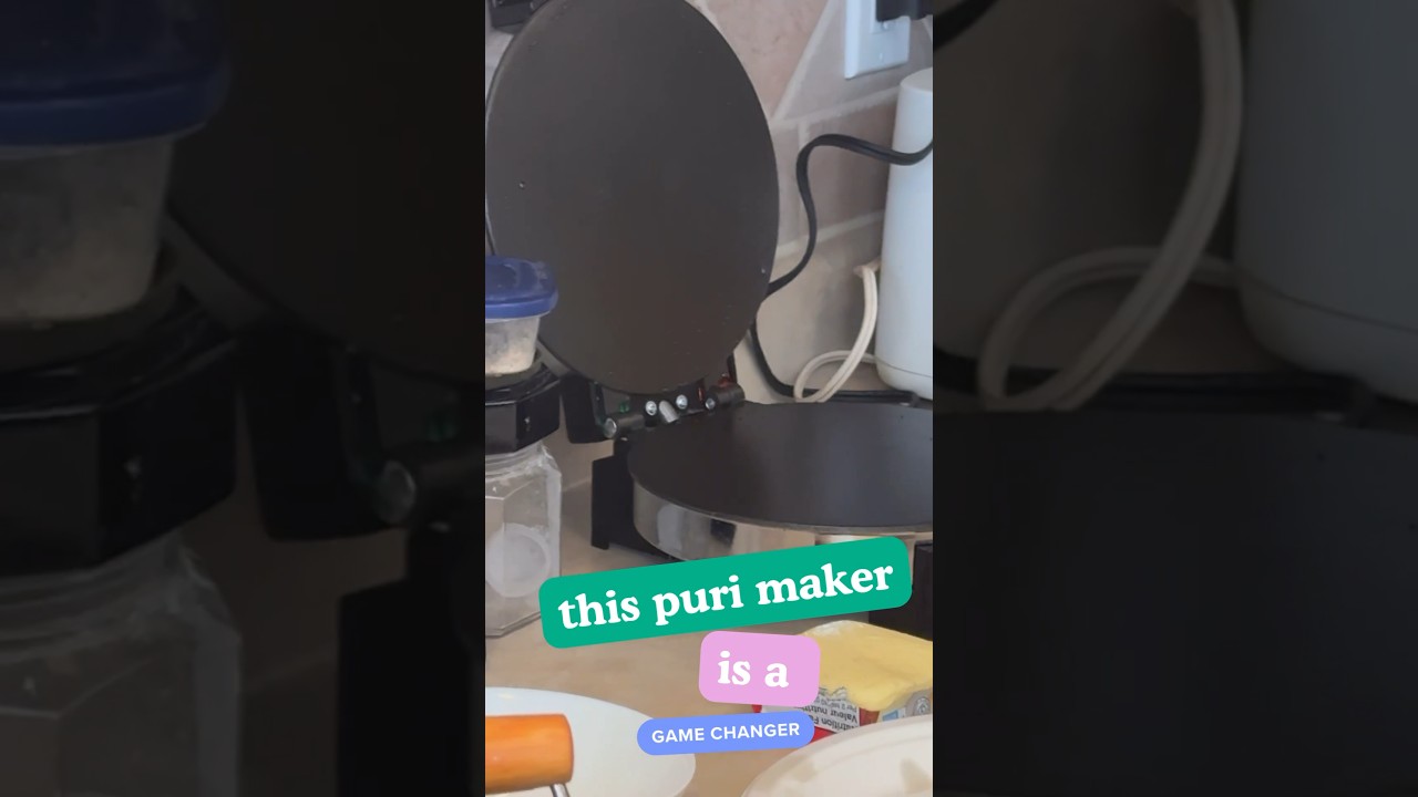 This Puri Maker is a Game Changer! 