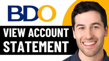 HOW TO VIEW STATEMENT OF ACCOUNT IN BDO 2025! (FULL GUIDE)