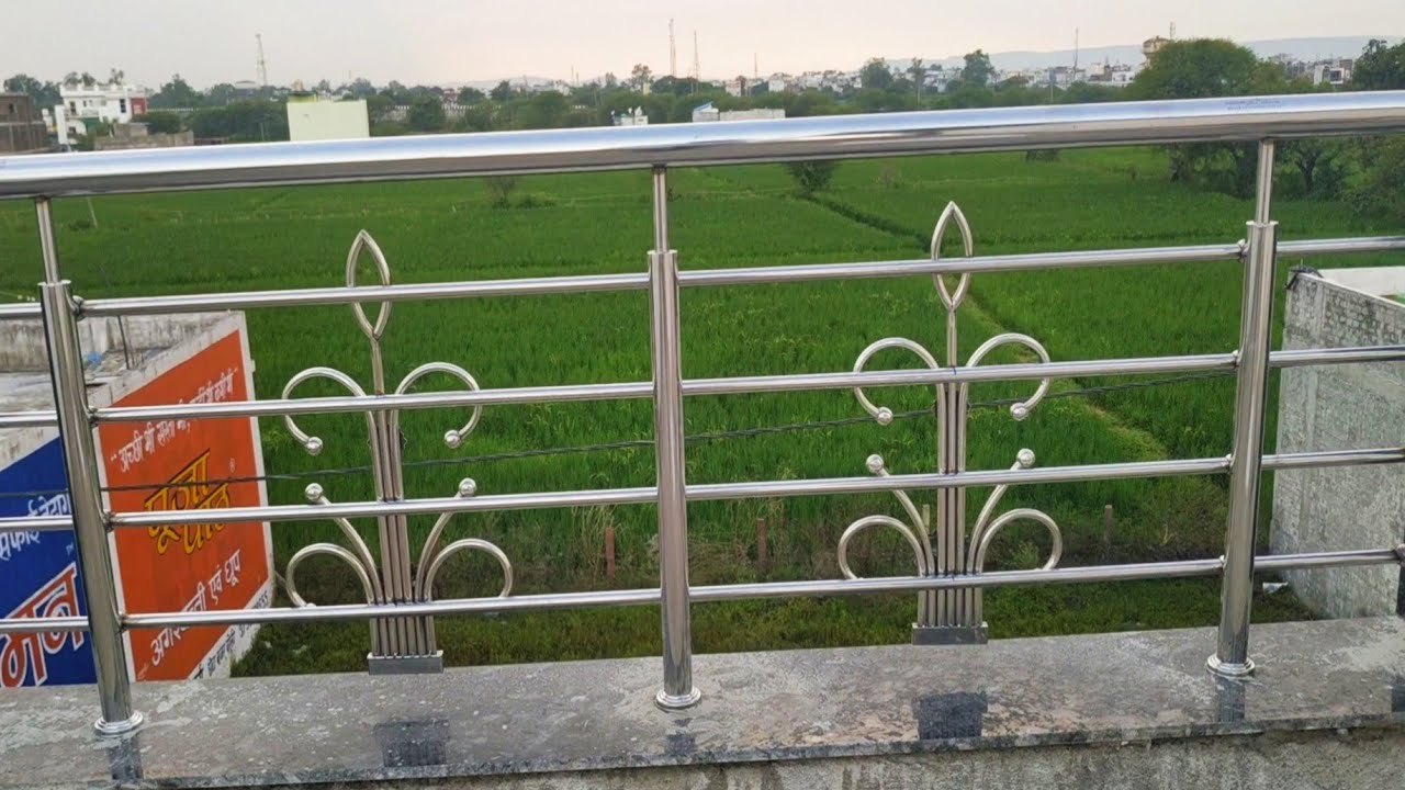 Elevation Steel Railing | FlowerPot Design #design #homedecor #steel # ...