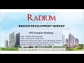 Radium Development Bhd IPO Briefing - ET Investor Studio