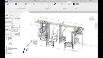 MEP point cloud modeling with AI - Scan to BIM in Revit